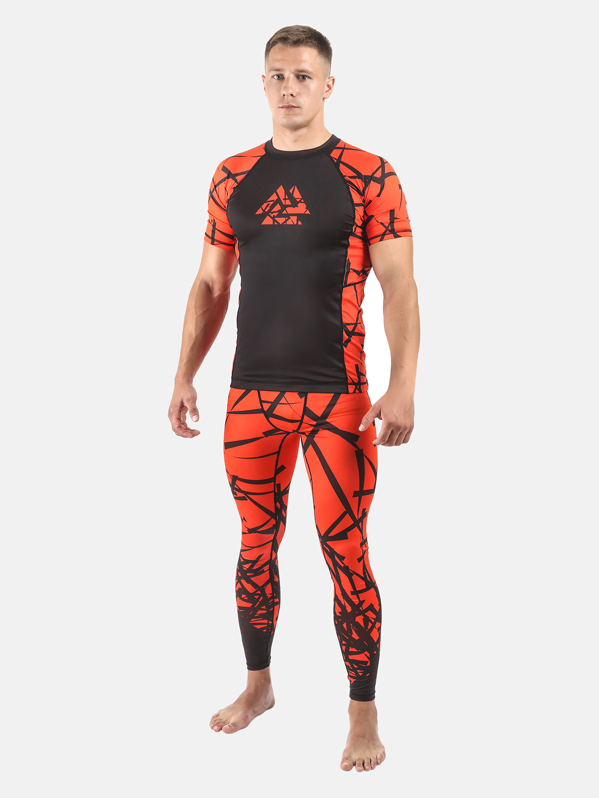 Peresvit Rival Rashguard Orange Shortsleeve, Photo № 6